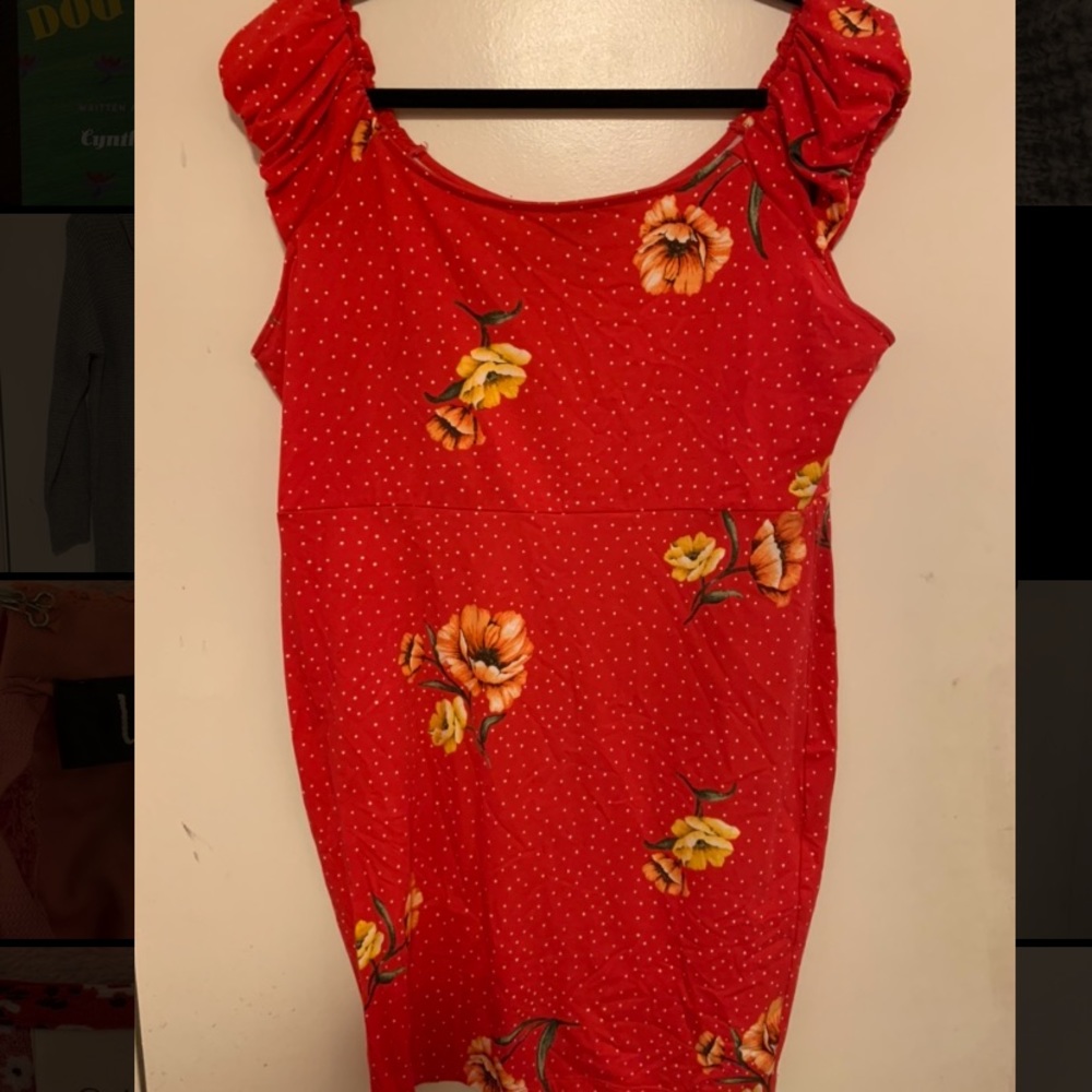 Off the shoulder sun dress